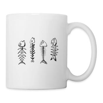 Fishing Fishing Fishing Fishing Fisherman Fish Retro - Mug - white - Right