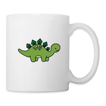 Dino Child Stegosaurus - Mug - white - Right