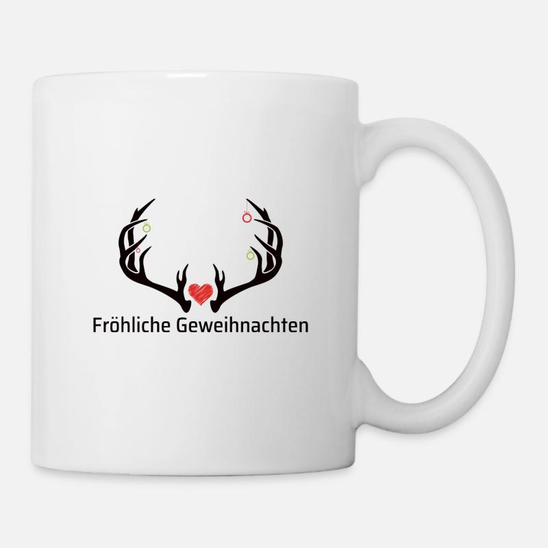 Geweihnachten - Tasse - Weiß