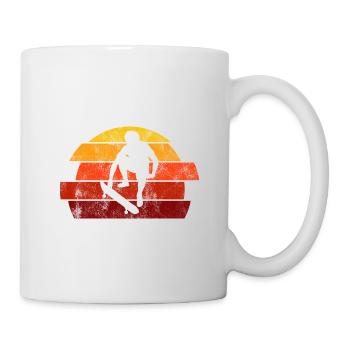 Skateboarder Skateboard Skater Skate Skateing - Mug - white - Right
