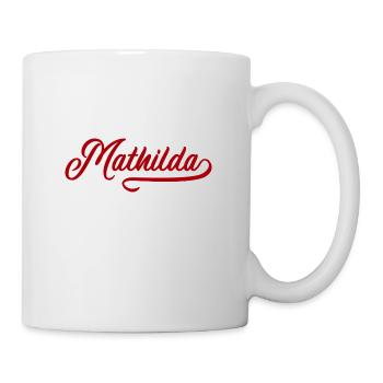 Vintage Mathilda - Tasse - Weiß - Rechts
