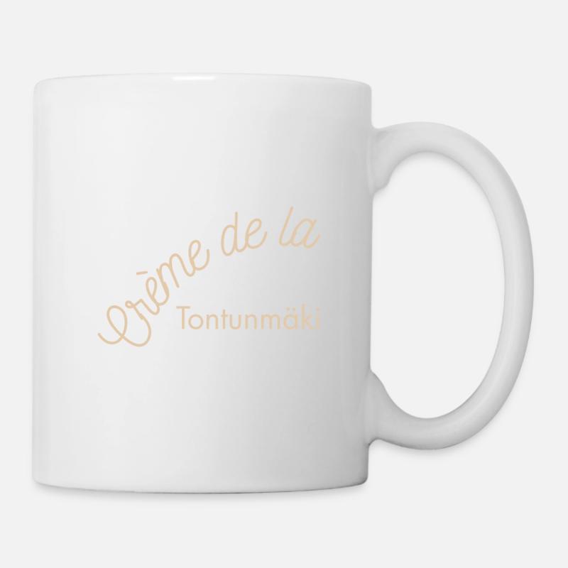 Crème de la Tontunmäki - Mug blanc - blanc