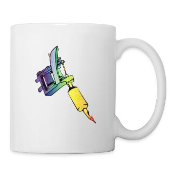 dermograph - Tasse - Weiß - Rechts