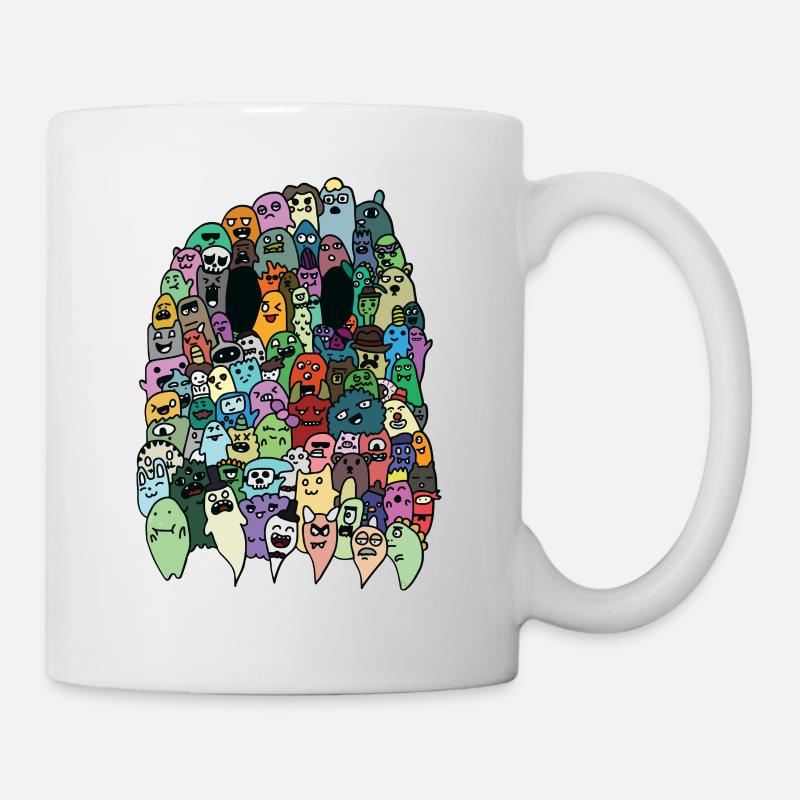 fantôme - Mug blanc - blanc