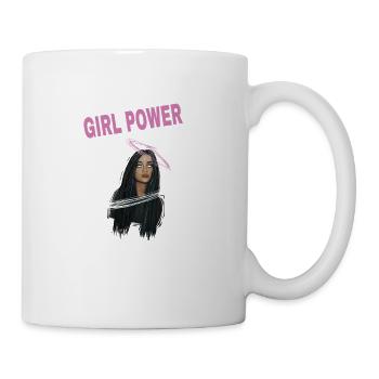 Gerda Biel girl power merch - Mug - white - Right