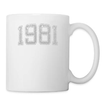 1981 vintage - Mug - white - Right