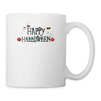 Happy Halloween - Mug blanc - blanc - Droite