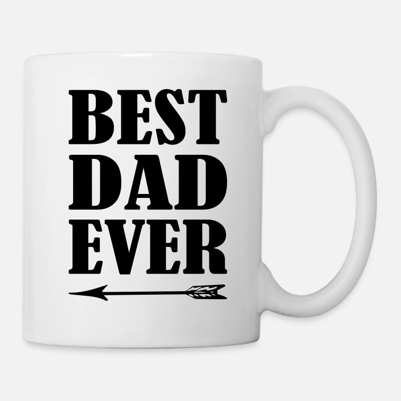 Best Dad Ever - Tasse - Weiß