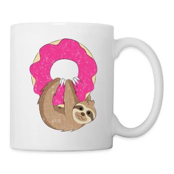 Donoth paresseux se détendre - Mug blanc - blanc - Droite