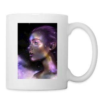 bonsoir n vont - Mug blanc - blanc - Droite