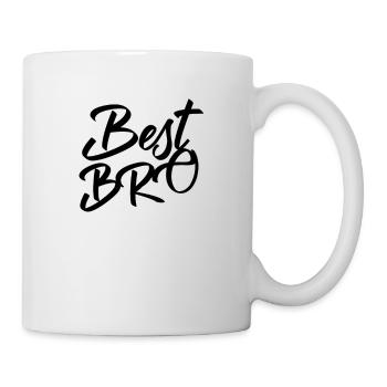 best bro - Tasse - Weiß - Rechts