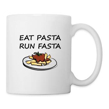 Pasta noodles Funny sayings - Mug - white - Right