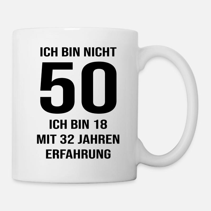 50th birthday gift - Mug - white