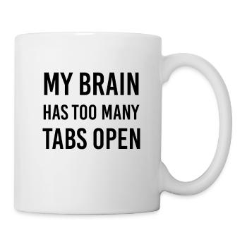 Drôle de sort Cadeau Drôle - Mug blanc - blanc - Droite