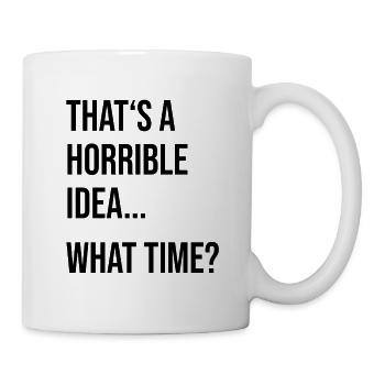 Drôle de sort Cadeau Drôle De Drôles De Sorts Drôles - Mug blanc - blanc - Droite