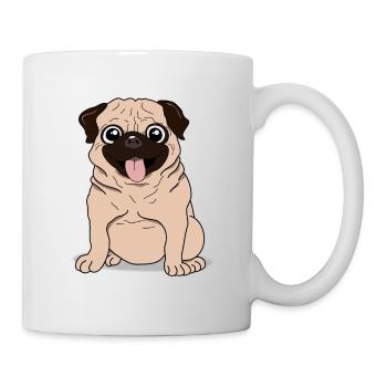 pug - Mug - white - Right