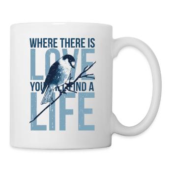 Frühling - Tasse - Weiß - Rechts