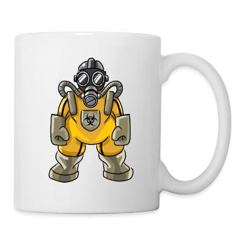 Corona Bio Suit - Tasse - Weiß - Rechts