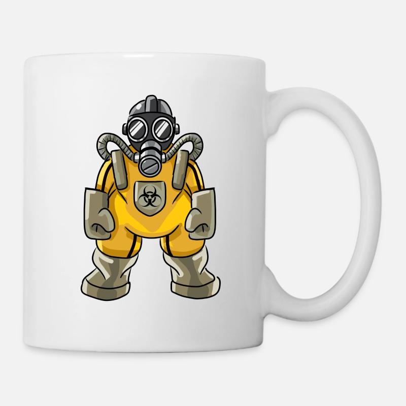 Corona Bio Suit - Mug blanc - blanc