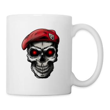 Skull Soldier - Tasse - Weiß - Rechts
