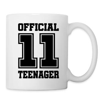 11 Years Teen Birthday Gift - Mug - white - Right