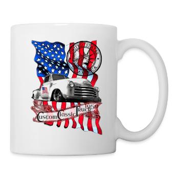 Custom Classic Pickup Truck Baujahr 1950 - Tasse - Weiß - Rechts