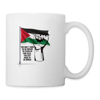 Free Gaza - Free Palästina - Palästina - Tasse - Weiß - Rechts