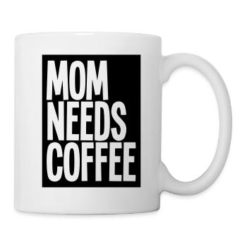 mom needs coffee - Mug - white - Right