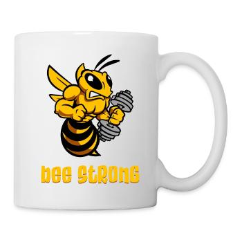 Bee strong - Mug - white - Right