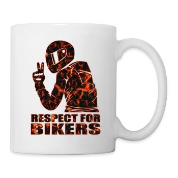 Motards - Mug blanc - blanc - Droite