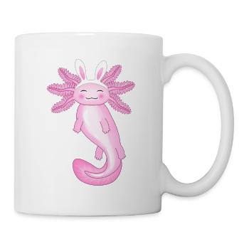 Süßer Osteraxolotl - Tasse - Weiß - Rechts