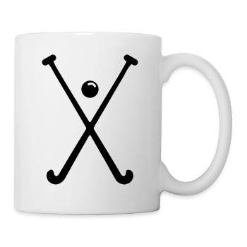 Field Hockey icon icon - Mug - white - Right
