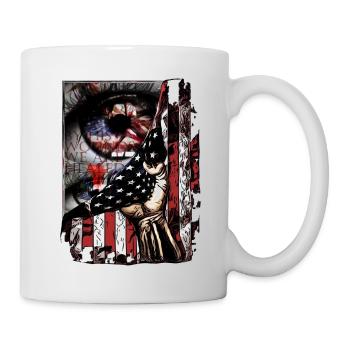 Conception pour les employés de l’église Worship Team America - Mug blanc - blanc - Droite
