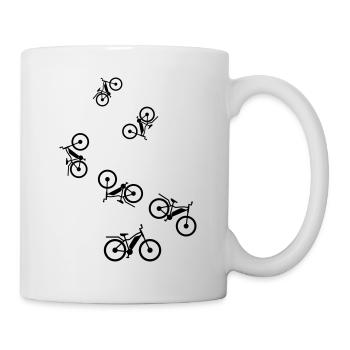 ebike fahrrad - Tasse - Weiß - Rechts