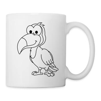 Tukan Comic Animal - Mug - white - Right