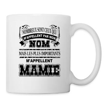 Meilleure grand-mère mamy cadeau humour mamie - Mug blanc - blanc - Droite