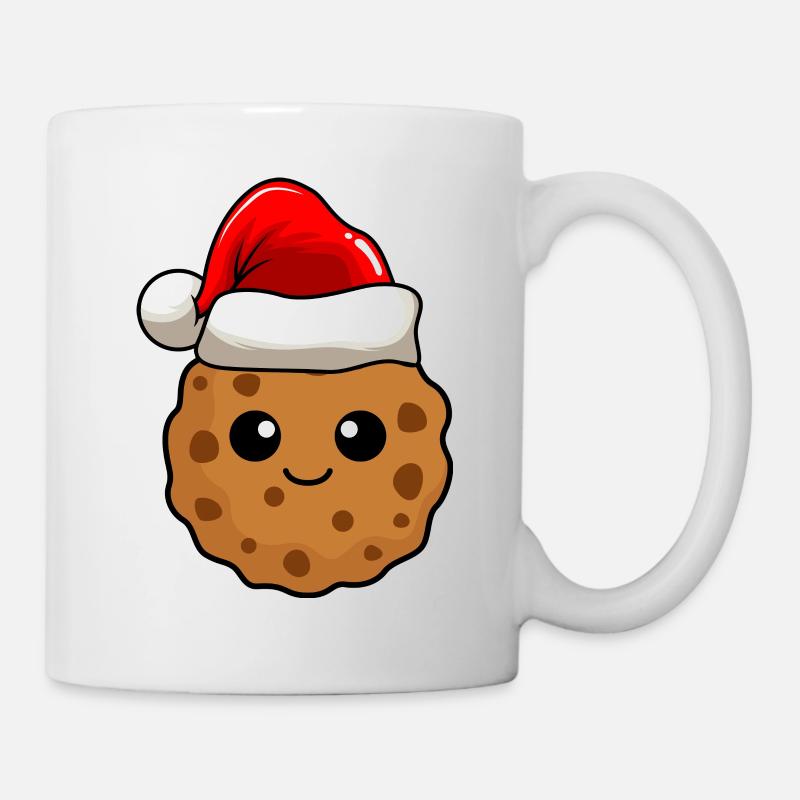 Cookies Noël BD Noël - Mug blanc - blanc
