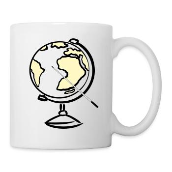 Globe. Geography. Teacher - Mug - white - Right