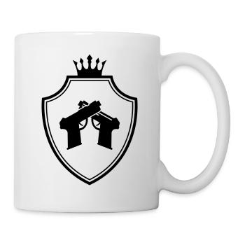 Pistol Coat of Arms - Mug - white - Right