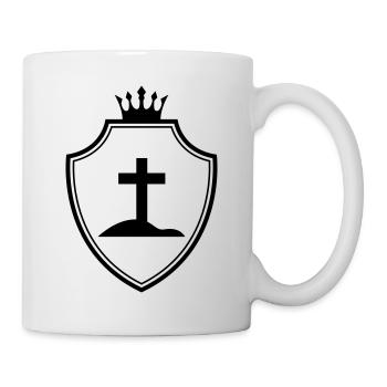 Cross Coat of arms - Mug - white - Right