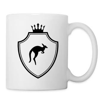Kangaroo Coat of Arms - Mug - white - Right