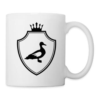 Ente Wappen - Tasse - Weiß - Rechts