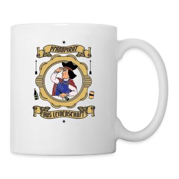 Pfandpirat aus Leidenschaft - Tasse - Weiß - Rechts