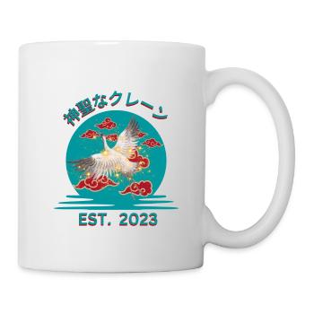 Sacred Crane - Mug - white - Right