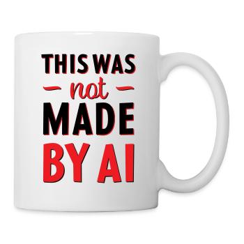 This was not made by AI - Mug - white - Right