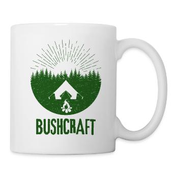 Bushcraft survival - Mug - white - Right