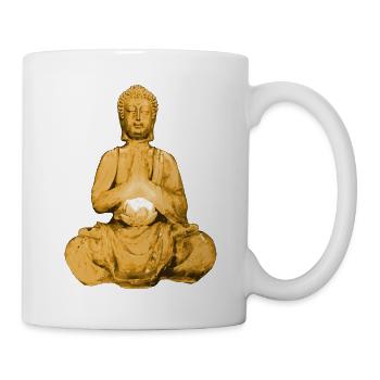 Bouddha - Mug blanc - blanc - Droite