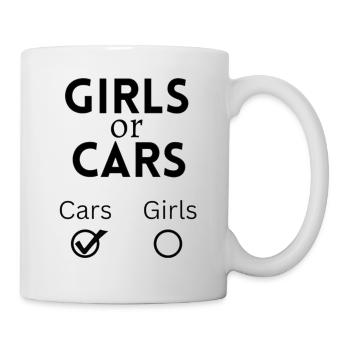 Auto Design - Tasse - Weiß - Rechts