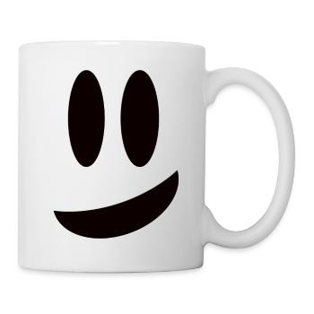 Smile - Lächle - Mug - white - Right