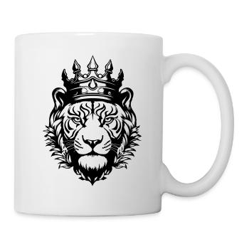 Tiger Crown King - Mug - white - Right